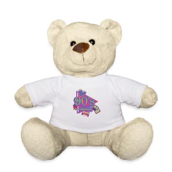 Proverbes des années 1990 Idée cadeau des années 90 - Nounours - blanc - Devant