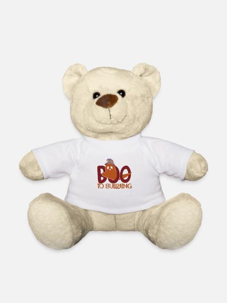 Boo To Bullying - Nounours - blanc