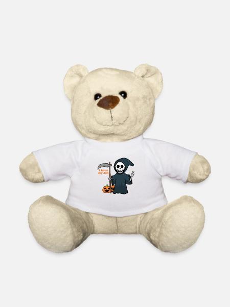 J’adore mon Job Halloween - Nounours - blanc
