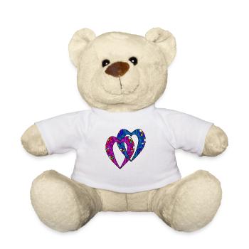 Herz - Teddy - Weiß - Vorne