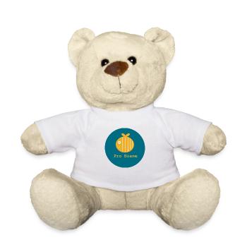 Pro Bee, Pro Honey Bee, Pro Nature, Pro Insectes - Nounours - blanc - Devant