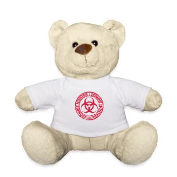 zombie hunter Halloween Zitat - Teddy - Weiß - Vorne