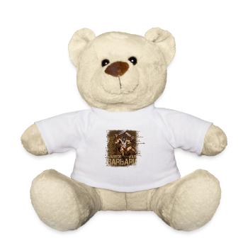 Schweden Schweden Skandinavien Wikinger - Teddy - Weiß - Vorne