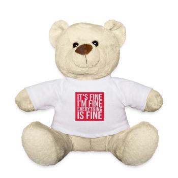 Tout va bien devis - Nounours - blanc - Devant