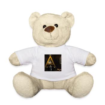 Secret Society All Seeing Eye - Teddy Bear - white - Front