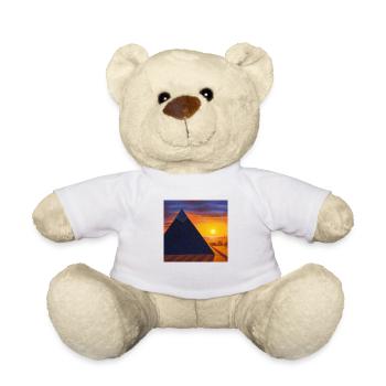 Great Pyramid - Teddy Bear - white - Front
