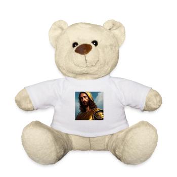 Jésus-Christ, Roi des rois. Peinture numérique - Nounours - blanc - Devant