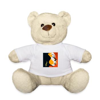 Weibliches Gesicht 2 - Teddy - Weiß - Vorne