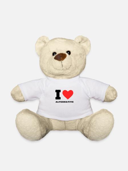 J’aime l’alternative - Nounours - blanc