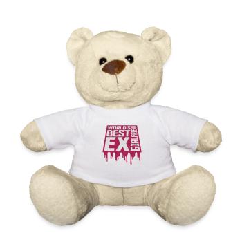 La meilleure ex petite amie du monde - Nounours - blanc - Devant
