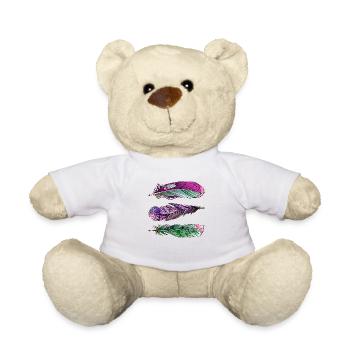Stylo - Nounours - blanc - Devant