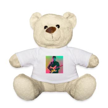 Guitariste solo - Nounours - blanc - Devant