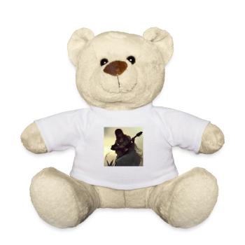 Ancient guitarist photo - Teddy Bear - white - Front