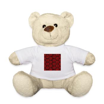 Chinesisches Muster - Teddy - Weiß - Vorne