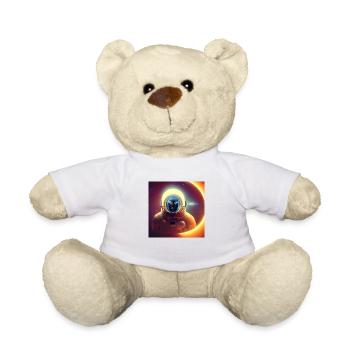 Heroes of Space - Teddy Bear - white - Front