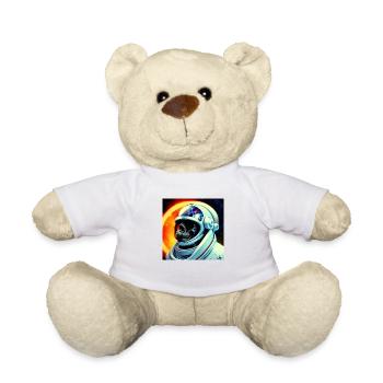 Heroes of Space - Teddy Bear - white - Front