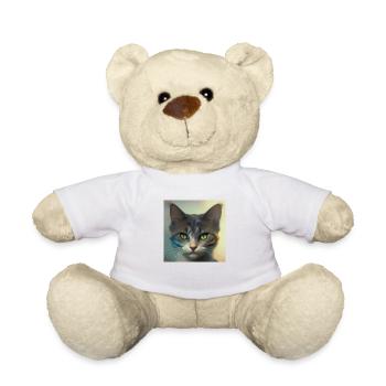 Animal lover - Teddy Bear - white - Front