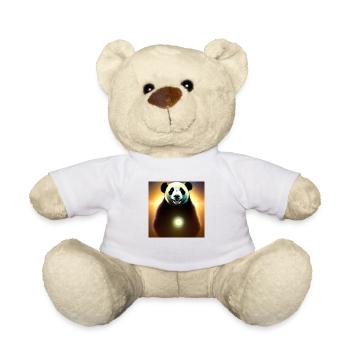 Un panda pour tous les cœurs - Nounours - blanc - Devant