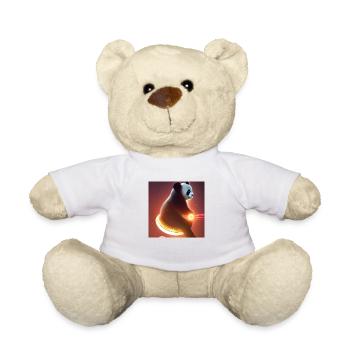 Un panda pour tous les cœurs - Nounours - blanc - Devant
