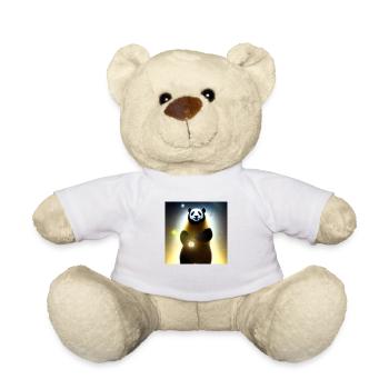 Un panda pour tous les cœurs - Nounours - blanc - Devant