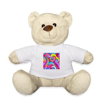 Bonbons de la Saint-Valentin - Nounours - blanc - Devant