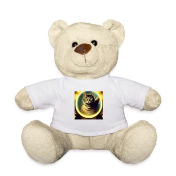 The Universe Cat - Teddy Bear - white - Front