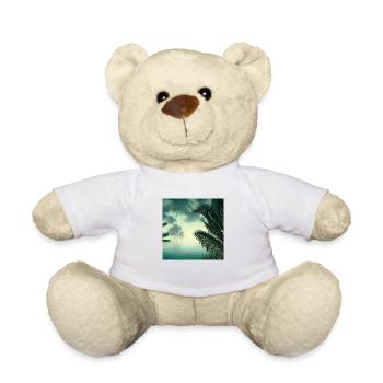 Jungle water view - Teddy Bear - white - Front