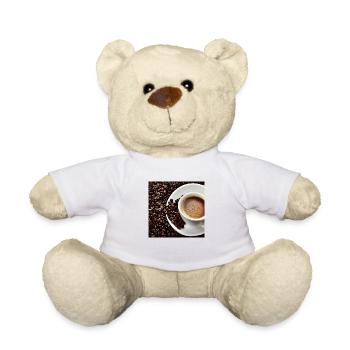 Morgenkaffee - Teddy - Weiß - Vorne