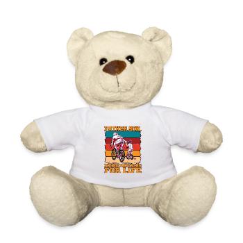Père Fils, Partenaires d’équitation pour la vie - Nounours - blanc - Devant