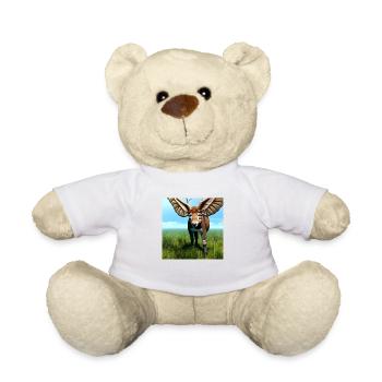 Realistic Wildlife Nature Animals Animals - Teddy Bear - white - Front