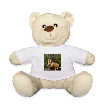 Realistic Wildlife Nature Animals Animals - Teddy Bear - white - Front