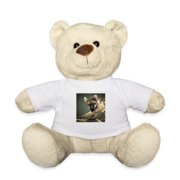 Realistic Wildlife Nature Animals Animals - Teddy Bear - white - Front