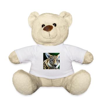 Réaliste Faune Nature Animaux Animaux - Nounours - blanc - Devant