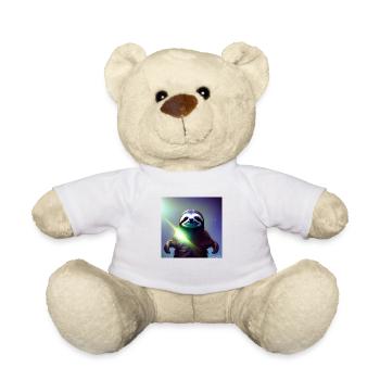 Sloth Chill Lazy Animals - Teddy Bear - white - Front