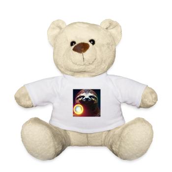 Sloth Chill Lazy Animals - Teddy Bear - white - Front