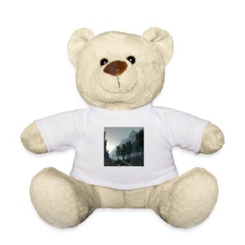 Schöne Landschaft im Nebel - Teddy - Weiß - Vorne