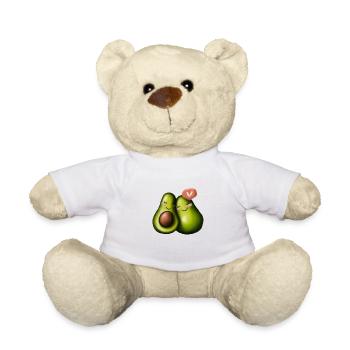 Avocado Liebe - Teddy - Weiß - Vorne