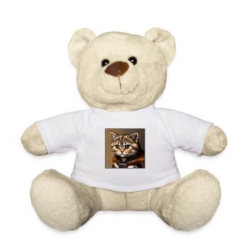 Coole Katze 2 - Teddy - Weiß - Vorne