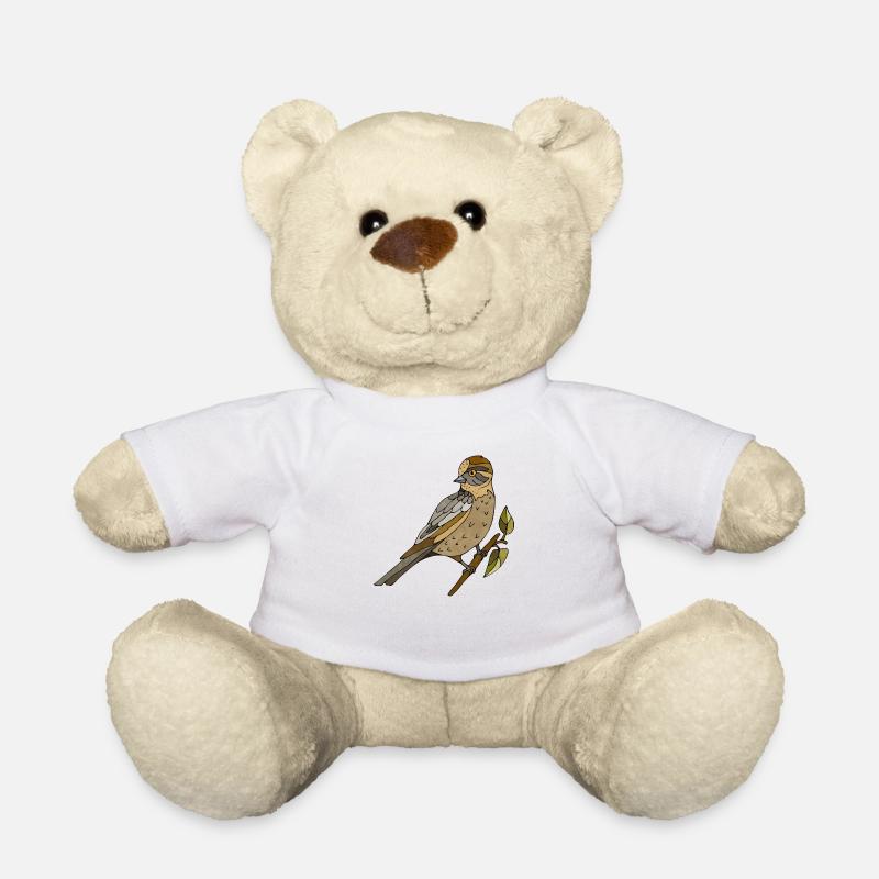 Vogel - Teddy - Weiß