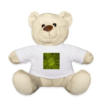 GELBE SONNE - Teddy - Weiß - Vorne