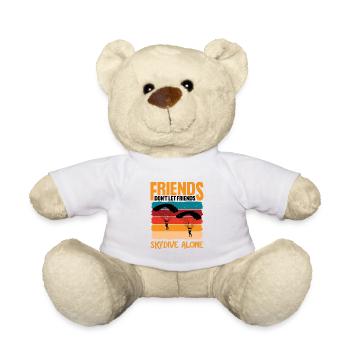 Les amis ne laissent pas les amis sauter seuls 2 - Nounours - blanc - Devant