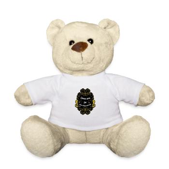 j peux pas j ai plus d électricité - Nounours - blanc - Devant