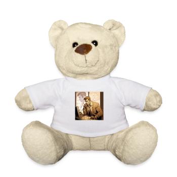 Image comique d’un espion espionnant John Constantine - Nounours - blanc - Devant