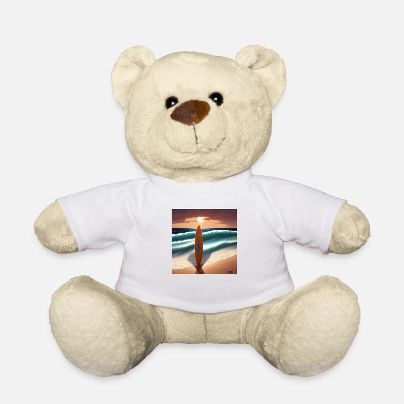 surf1 - Nounours - blanc