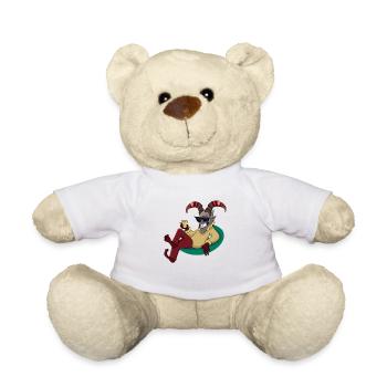 Krampus Percht Devil 2306 - Nounours - blanc - Devant