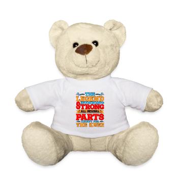 All Original Parts Except For The Knee - Teddy Bear - white - Front