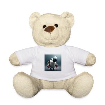 Pinguin Kämpfer - Teddy - Weiß - Vorne
