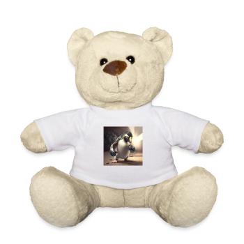 Pinguin Kämpfer - Teddy - Weiß - Vorne