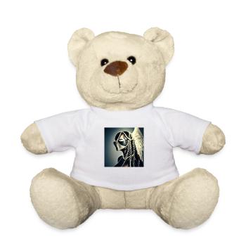 Verkettet in Gold - Teddy - Weiß - Vorne