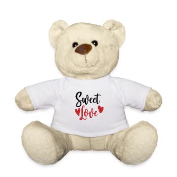 Amour doux - Nounours - blanc - Devant